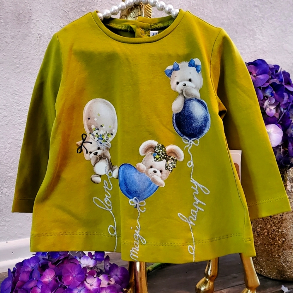 Mayoral infant long sleeve shirt